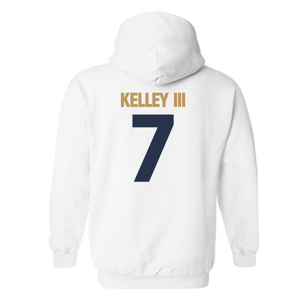 Georgia Tech - NCAA Men's Basketball : Chas Kelley III - Classic Shersey Hooded Sweatshirt-1