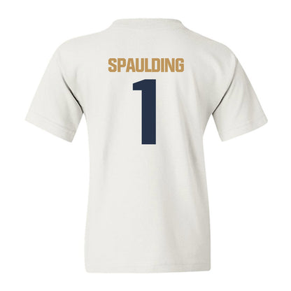 Georgia Tech - NCAA Football : Cayman Spaulding - Classic Shersey Youth T-Shirt-1