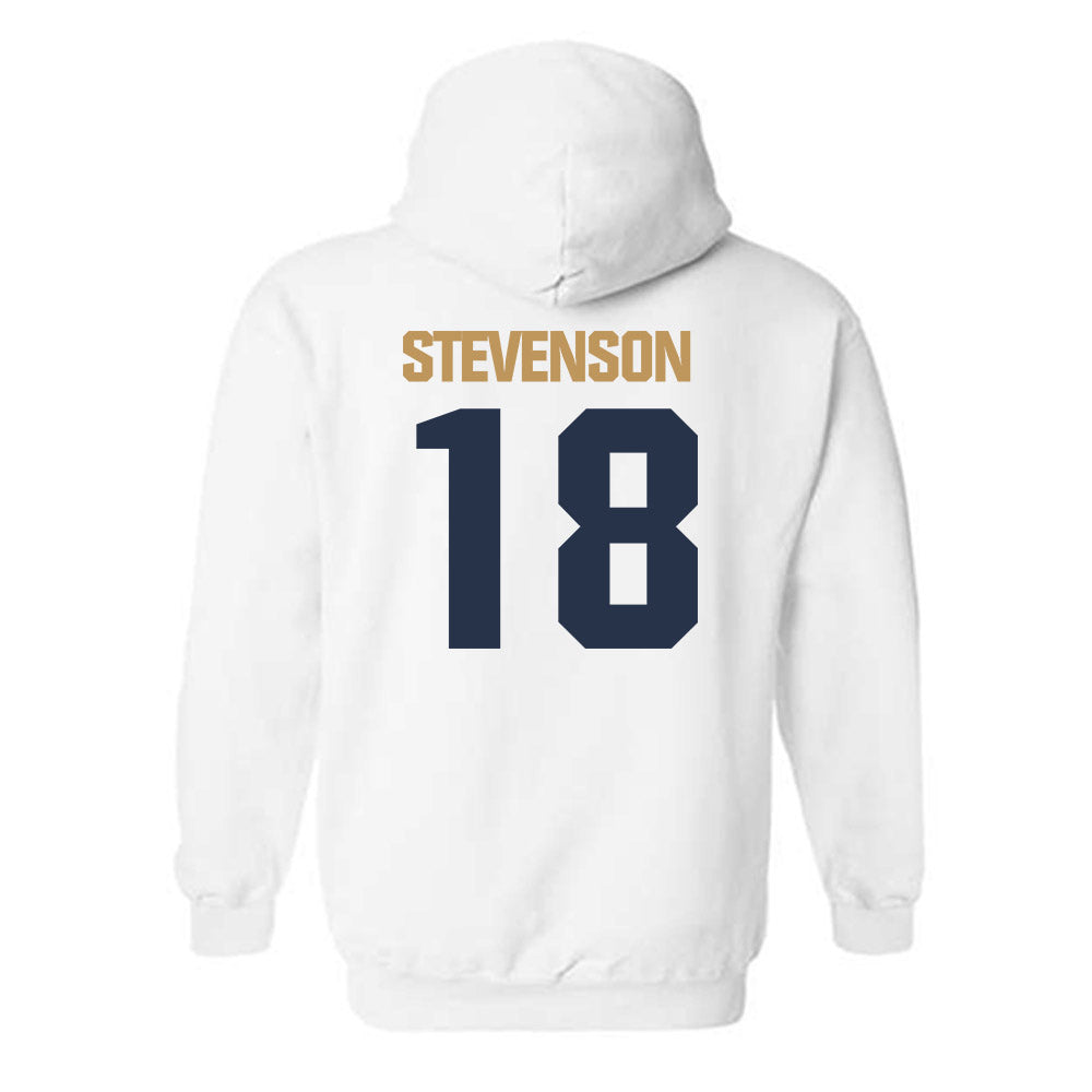 Georgia Tech - NCAA Football : Troy Stevenson - Classic Shersey Hooded Sweatshirt-1
