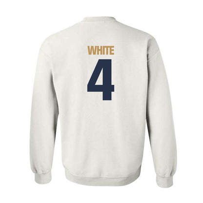 Georgia Tech - NCAA Football : Daiquan White - Classic Shersey Crewneck Sweatshirt-1
