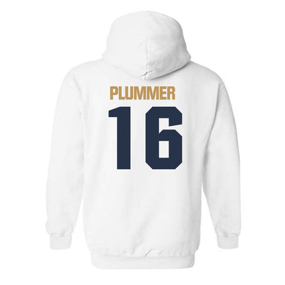 Georgia Tech - NCAA Football : Jaiven Plummer - Classic Shersey Hooded Sweatshirt-1