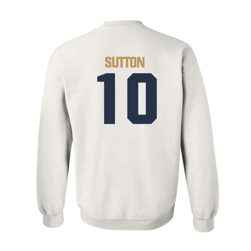 Georgia Tech - NCAA Men's Basketball : Darrions Sutton - Classic Shersey Crewneck Sweatshirt-1