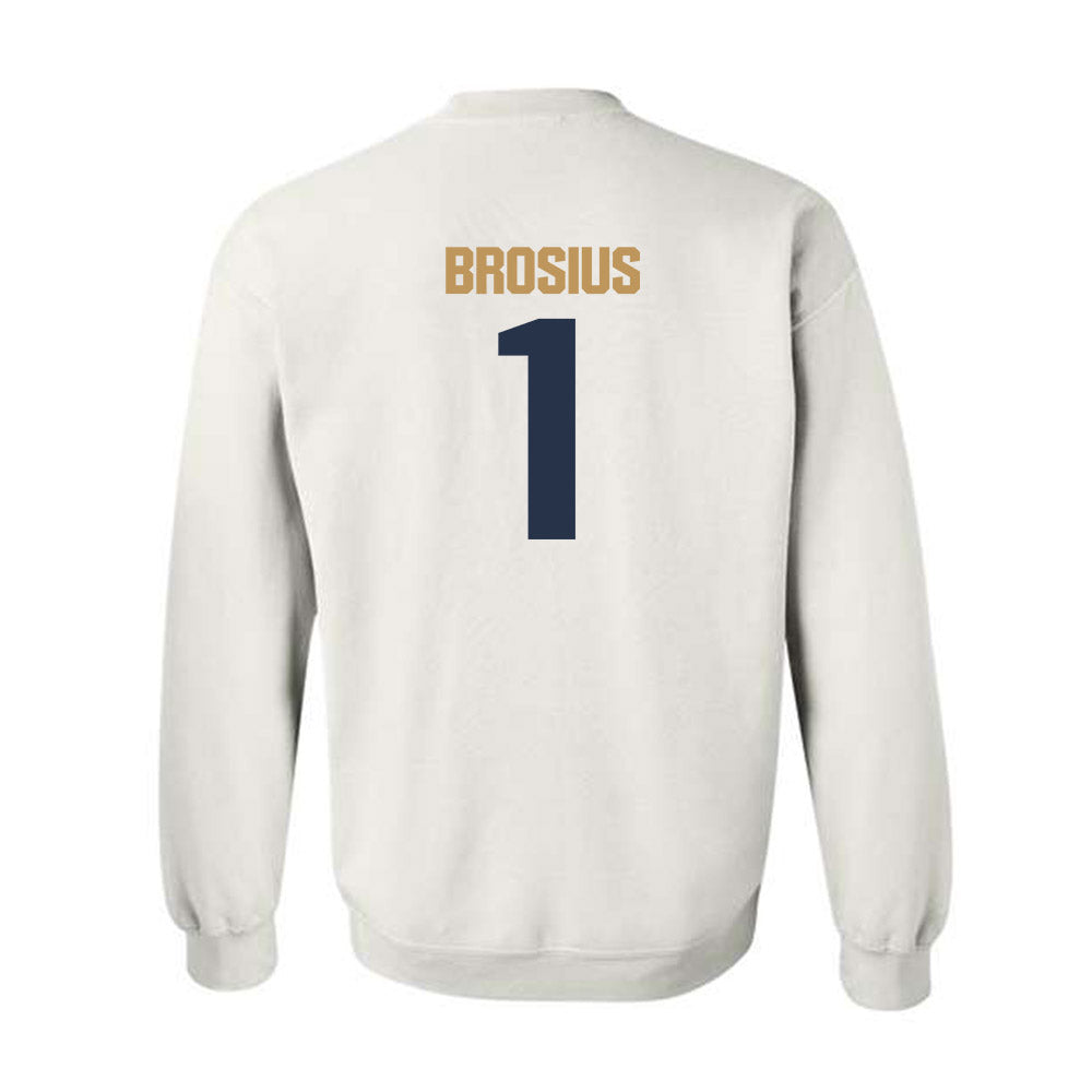 Georgia Tech - NCAA Baseball : Parker Brosius - Classic Shersey Crewneck Sweatshirt-1