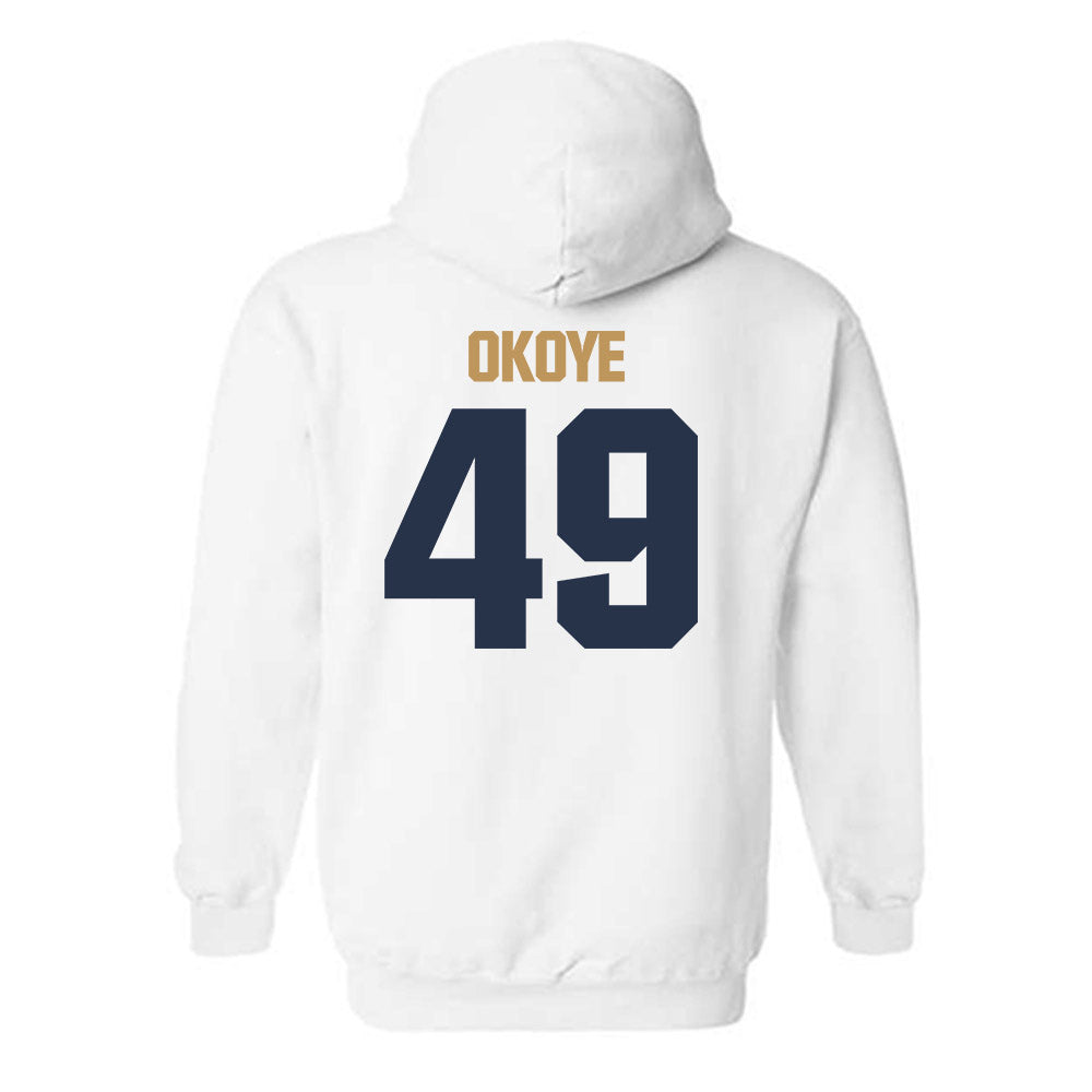 Georgia Tech - NCAA Football : Chuma Okoye - Classic Shersey Hooded Sweatshirt-1