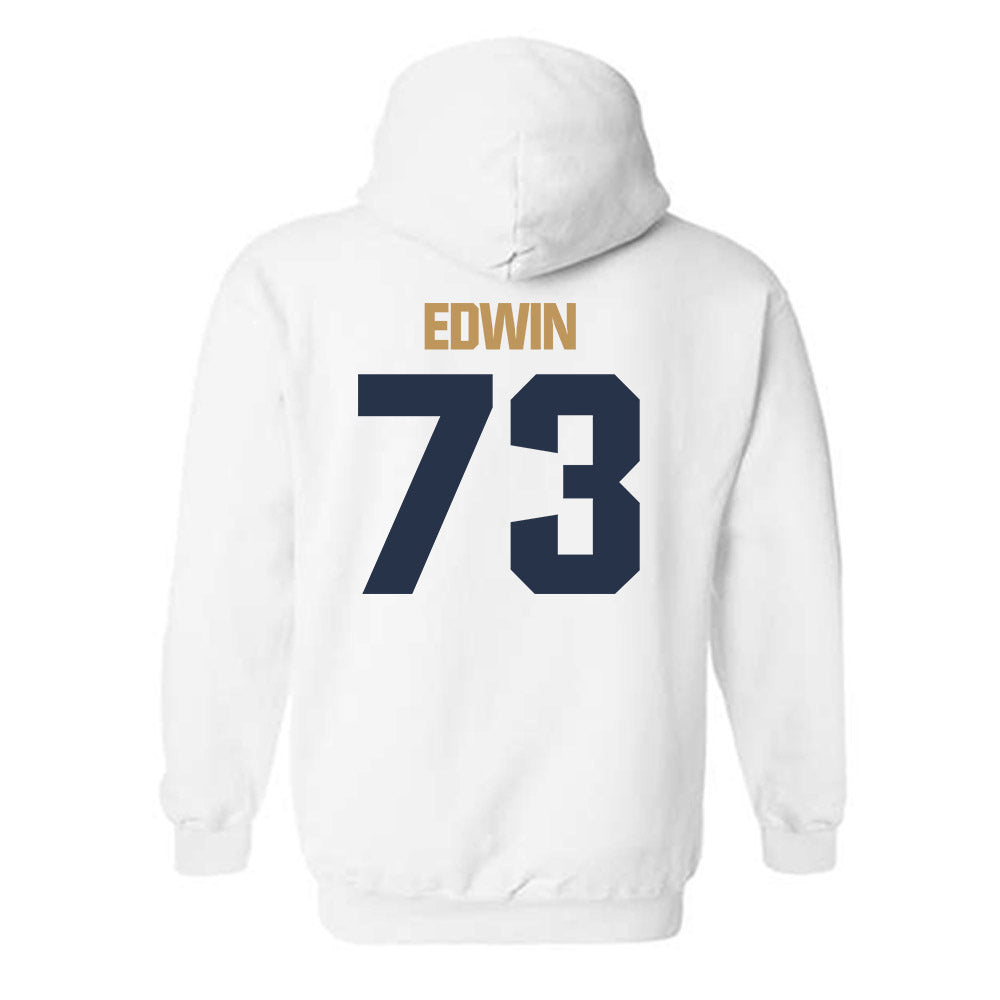 Georgia Tech - NCAA Football : Favour Edwin - Classic Shersey Hooded Sweatshirt-1
