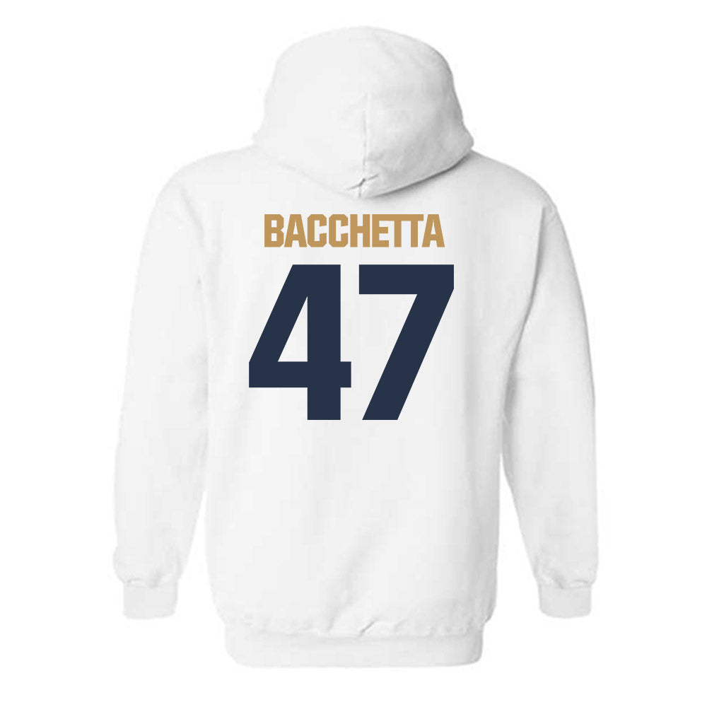 Georgia Tech - NCAA Football : Alex Bacchetta - Classic Shersey Hooded Sweatshirt-1