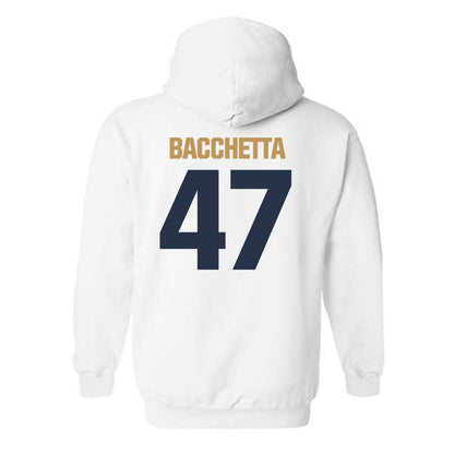 Georgia Tech - NCAA Football : Alex Bacchetta - Classic Shersey Hooded Sweatshirt-1