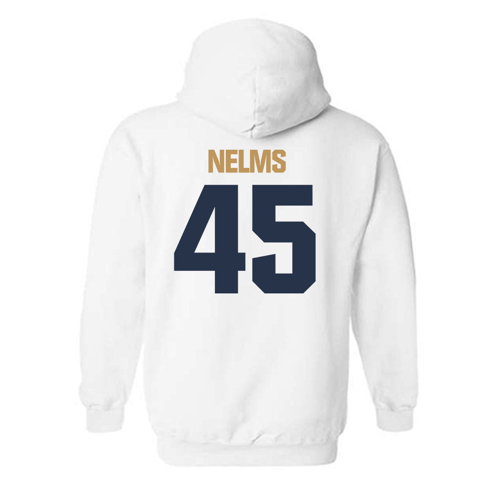 Georgia Tech - NCAA Football : Andrew Nelms - Classic Shersey Hooded Sweatshirt-1