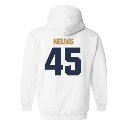 Georgia Tech - NCAA Football : Andrew Nelms - Classic Shersey Hooded Sweatshirt-1