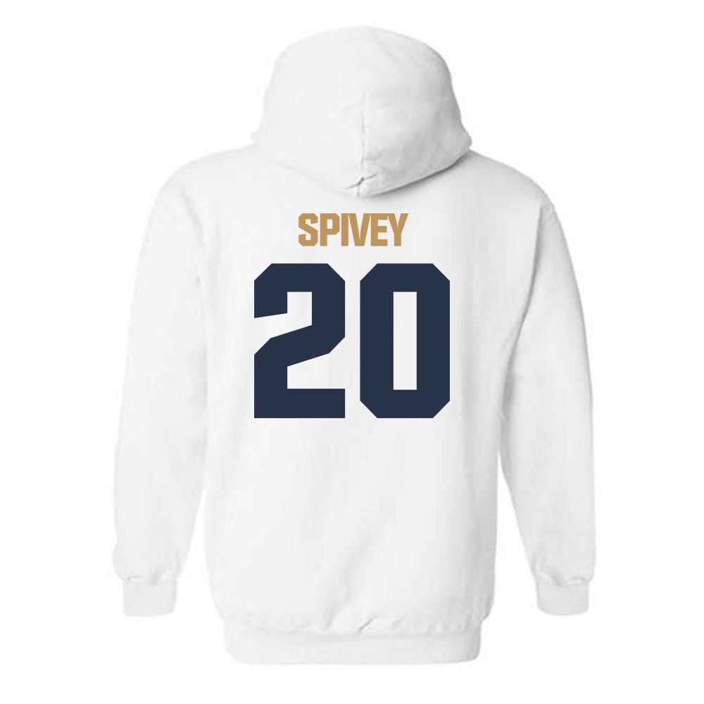 Georgia Tech - NCAA Baseball : Caden Spivey - Classic Shersey Hooded Sweatshirt-1