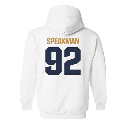 Georgia Tech - NCAA Football : Christian Speakman - Classic Shersey Hooded Sweatshirt-1