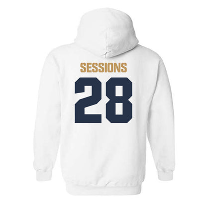 Georgia Tech - NCAA Football : Elgin Sessions - Classic Shersey Hooded Sweatshirt-1