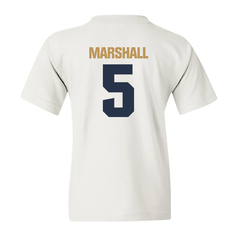 Georgia Tech - NCAA Men's Basketball : Peyton Marshall - Classic Shersey Youth T-Shirt-1