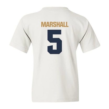 Georgia Tech - NCAA Men's Basketball : Peyton Marshall - Classic Shersey Youth T-Shirt-1
