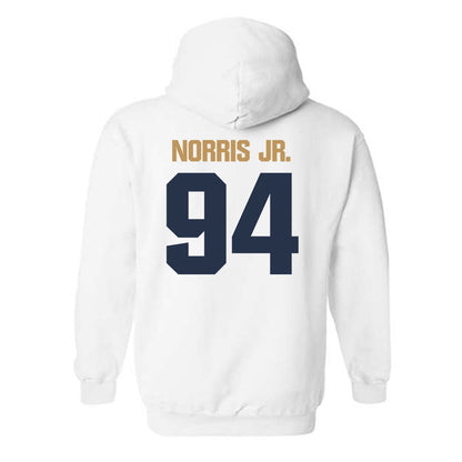 Georgia Tech - NCAA Football : Derry Norris Jr. - Classic Shersey Hooded Sweatshirt-1