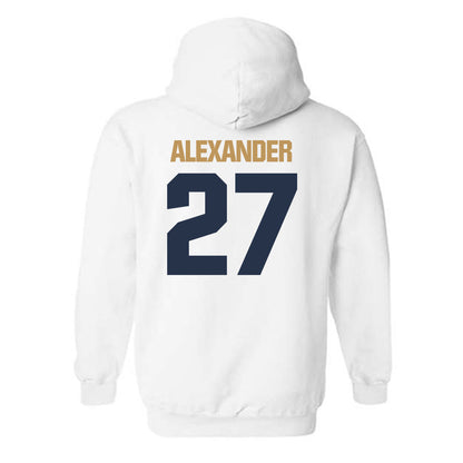Georgia Tech - NCAA Football : Chad Alexander - Classic Shersey Hooded Sweatshirt-1