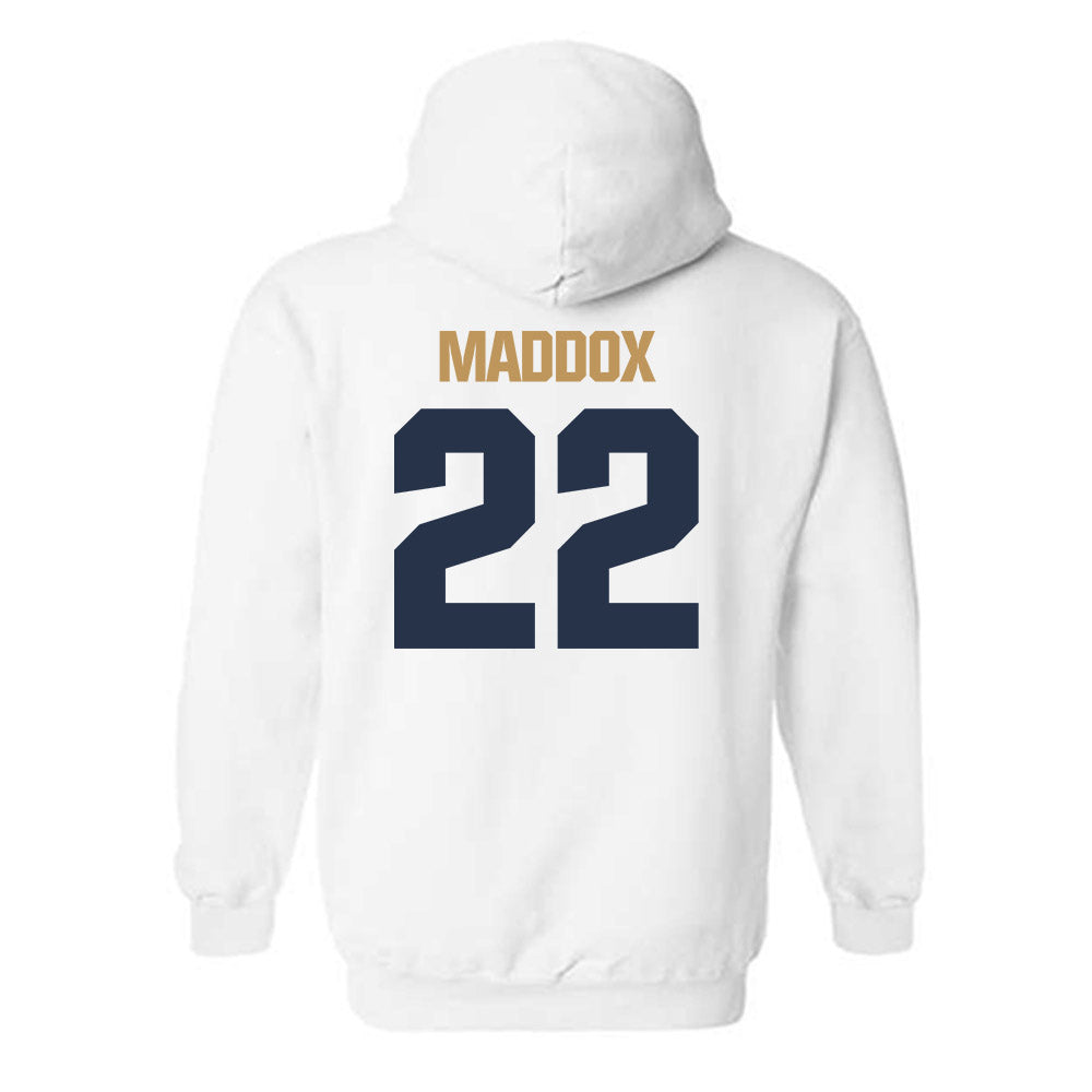 Georgia Tech - NCAA Football : Trelain Maddox - Classic Shersey Hooded Sweatshirt-1