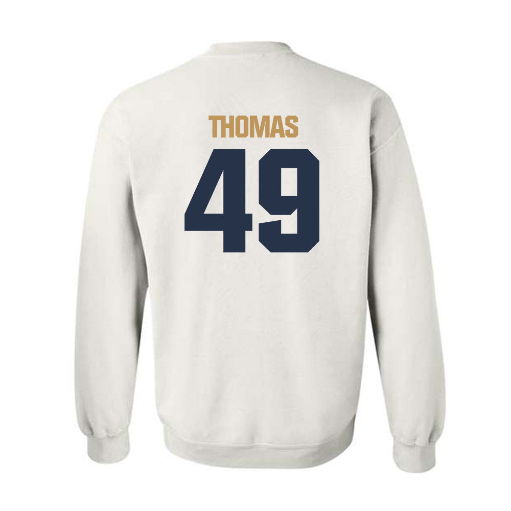 Georgia Tech - NCAA Football : Ronnie Thomas - Classic Shersey Crewneck Sweatshirt-1