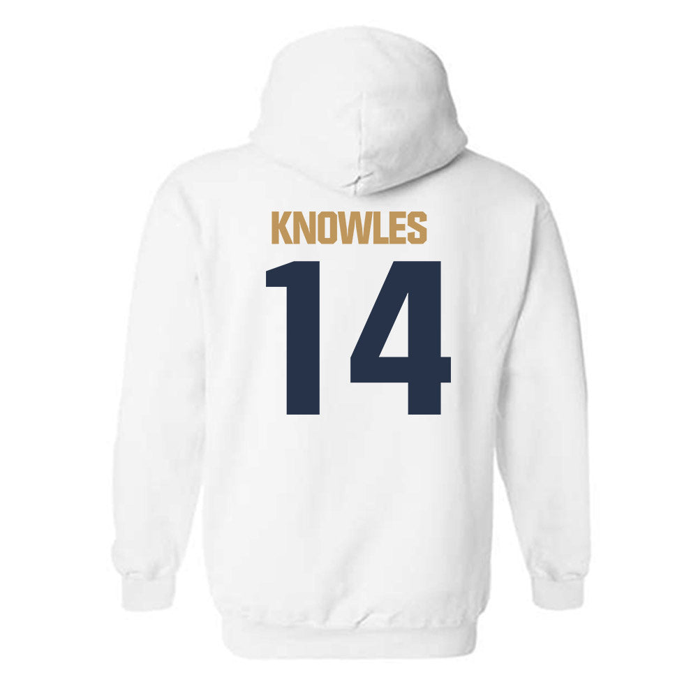 Georgia Tech - NCAA Football : Graham Knowles - Classic Shersey Hooded Sweatshirt-1