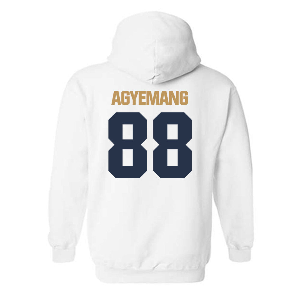 Georgia Tech - NCAA Football : Nathan Agyemang - Classic Shersey Hooded Sweatshirt-1