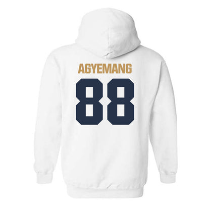 Georgia Tech - NCAA Football : Nathan Agyemang - Classic Shersey Hooded Sweatshirt-1