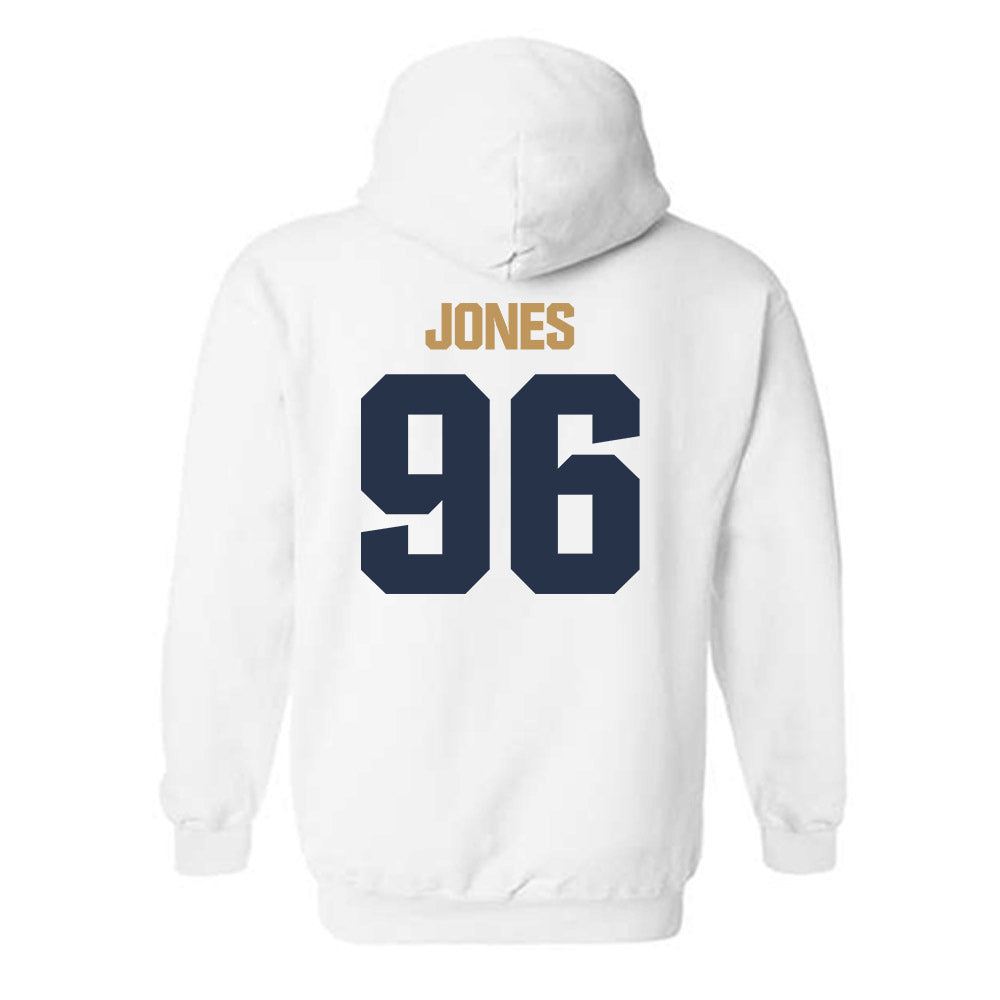 Georgia Tech - NCAA Football : Shymeik Jones - Classic Shersey Hooded Sweatshirt-1