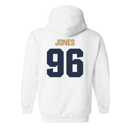 Georgia Tech - NCAA Football : Shymeik Jones - Classic Shersey Hooded Sweatshirt-1
