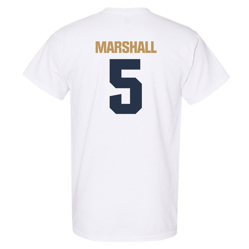 Georgia Tech - NCAA Men's Basketball : Peyton Marshall - Classic Shersey T-Shirt-1
