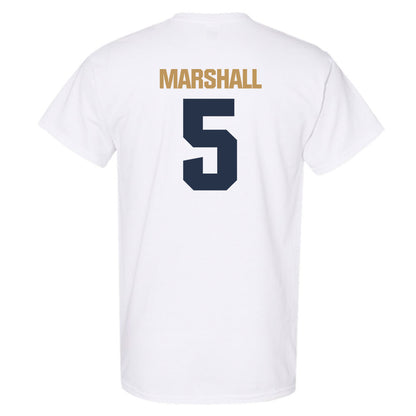 Georgia Tech - NCAA Men's Basketball : Peyton Marshall - Classic Shersey T-Shirt-1