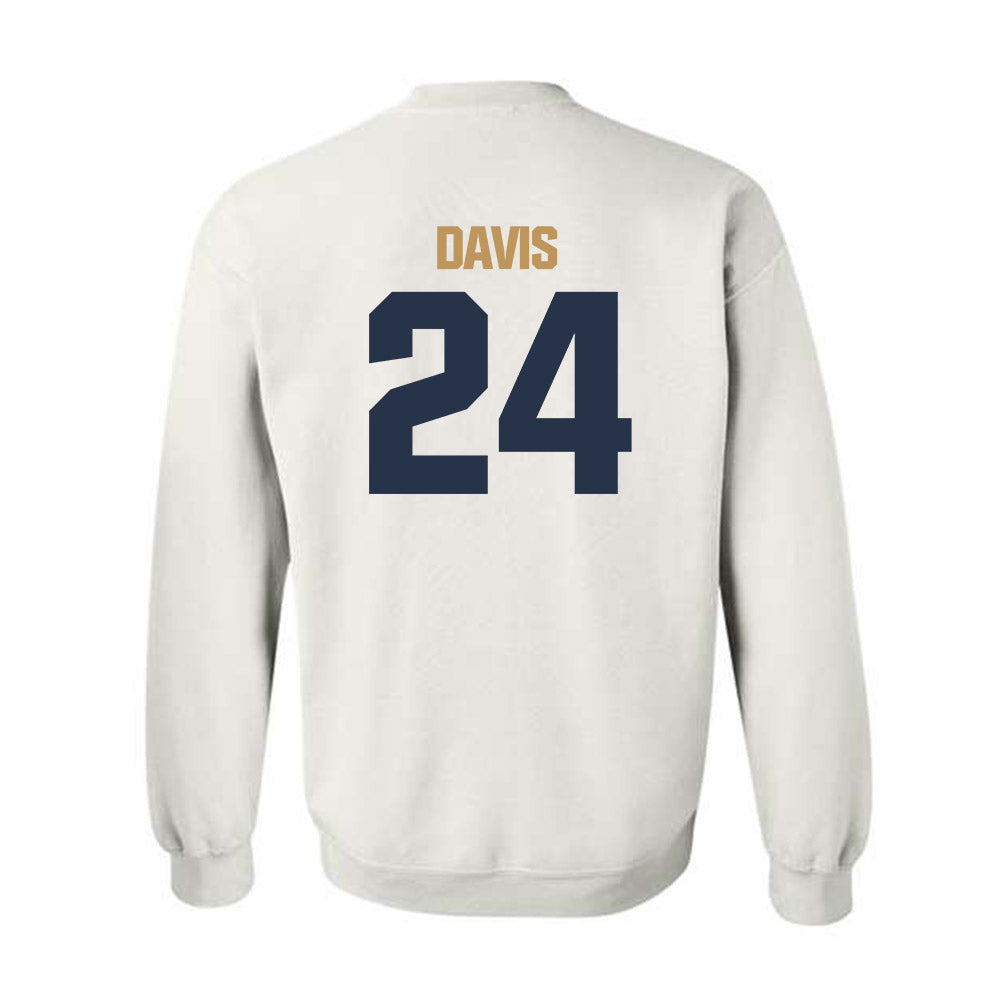 Georgia Tech - NCAA Football : Trenton Davis - Classic Shersey Crewneck Sweatshirt-1