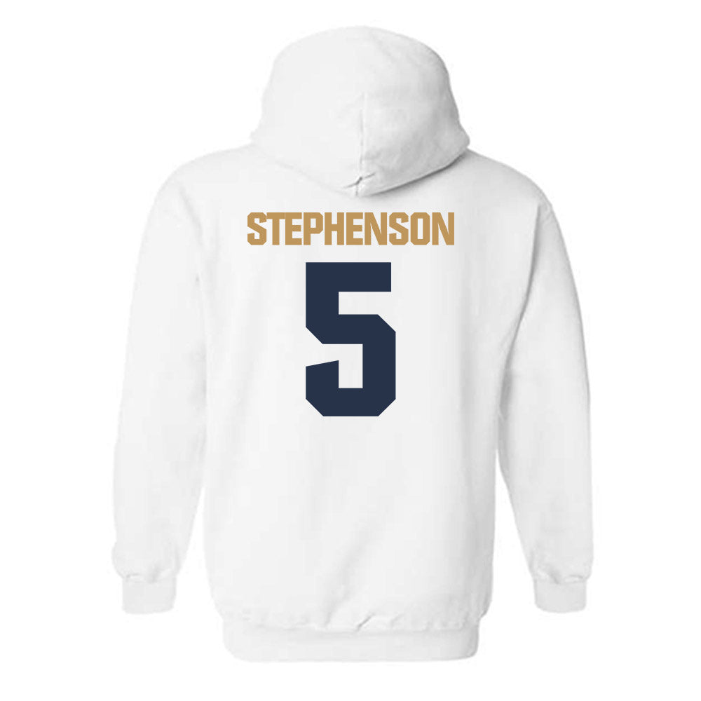 Georgia Tech - NCAA Baseball : Dominic Stephenson - Classic Shersey Hooded Sweatshirt-1