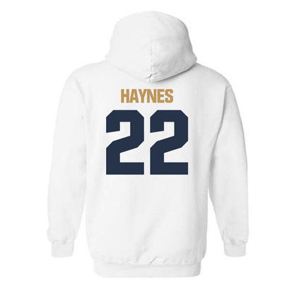 Georgia Tech - NCAA Football : Justice Haynes - Classic Shersey Hooded Sweatshirt-1