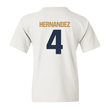 Georgia Tech - NCAA Baseball : Alex Hernandez - Classic Shersey Youth T-Shirt-1