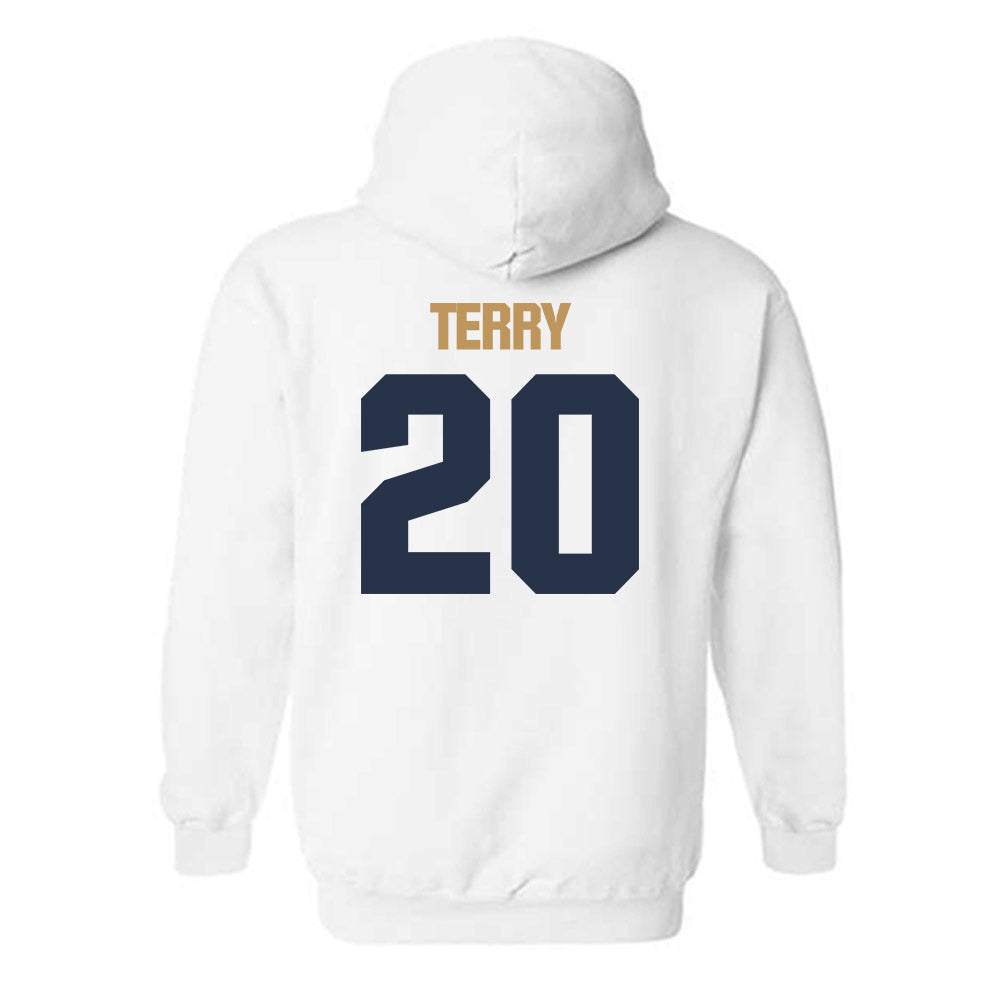 Georgia Tech - NCAA Football : Jaedyn Terry - Classic Shersey Hooded Sweatshirt-1