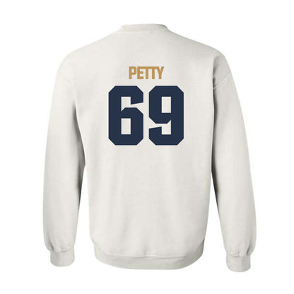 Georgia Tech - NCAA Football : Josh Petty - Classic Shersey Crewneck Sweatshirt-1