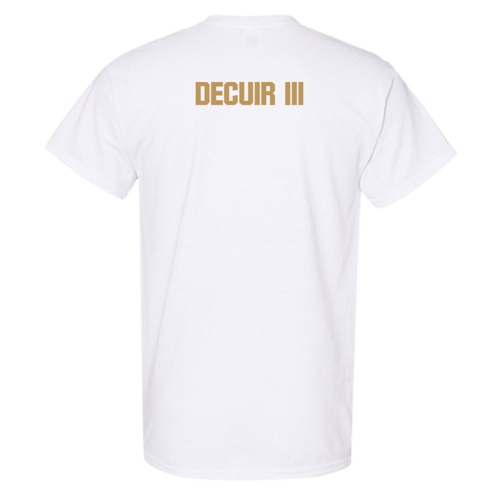 Georgia Tech - NCAA Men's Track & Field : Winston DeCuir III - Classic Shersey T-Shirt-1