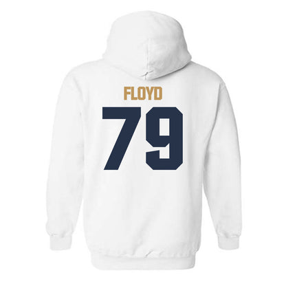 Georgia Tech - NCAA Football : Jordan Floyd - Classic Shersey Hooded Sweatshirt-1