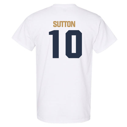 Georgia Tech - NCAA Men's Basketball : Darrions Sutton - Classic Shersey T-Shirt-1