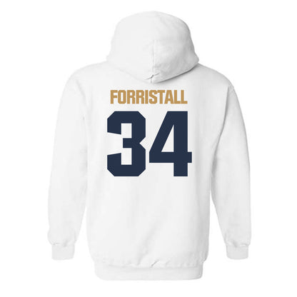 Georgia Tech - NCAA Football : Myles Forristall - Classic Shersey Hooded Sweatshirt-1