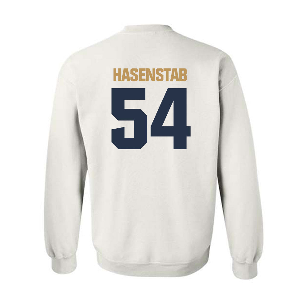 Georgia Tech - NCAA Baseball : Riley Hasenstab - Classic Shersey Crewneck Sweatshirt-1