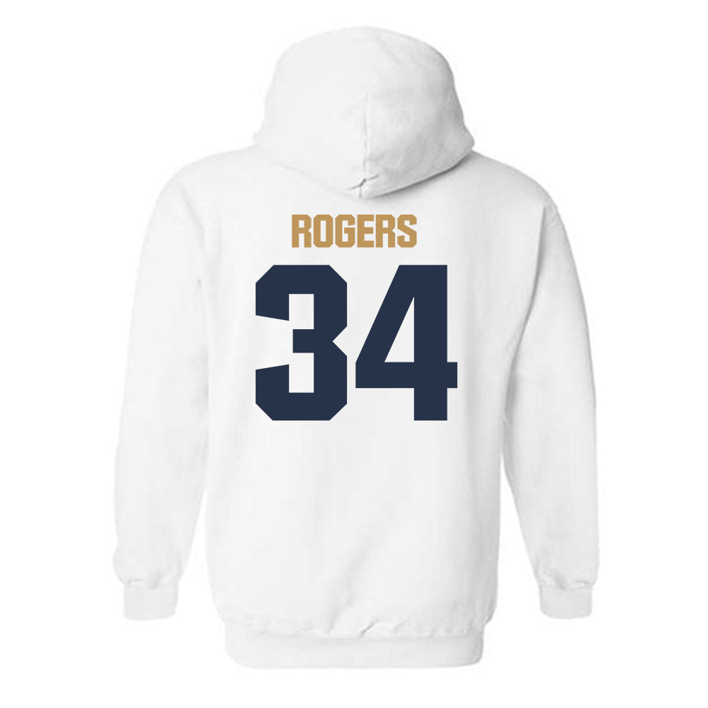 Georgia Tech - NCAA Baseball : Drew Rogers - Classic Shersey Hooded Sweatshirt-1