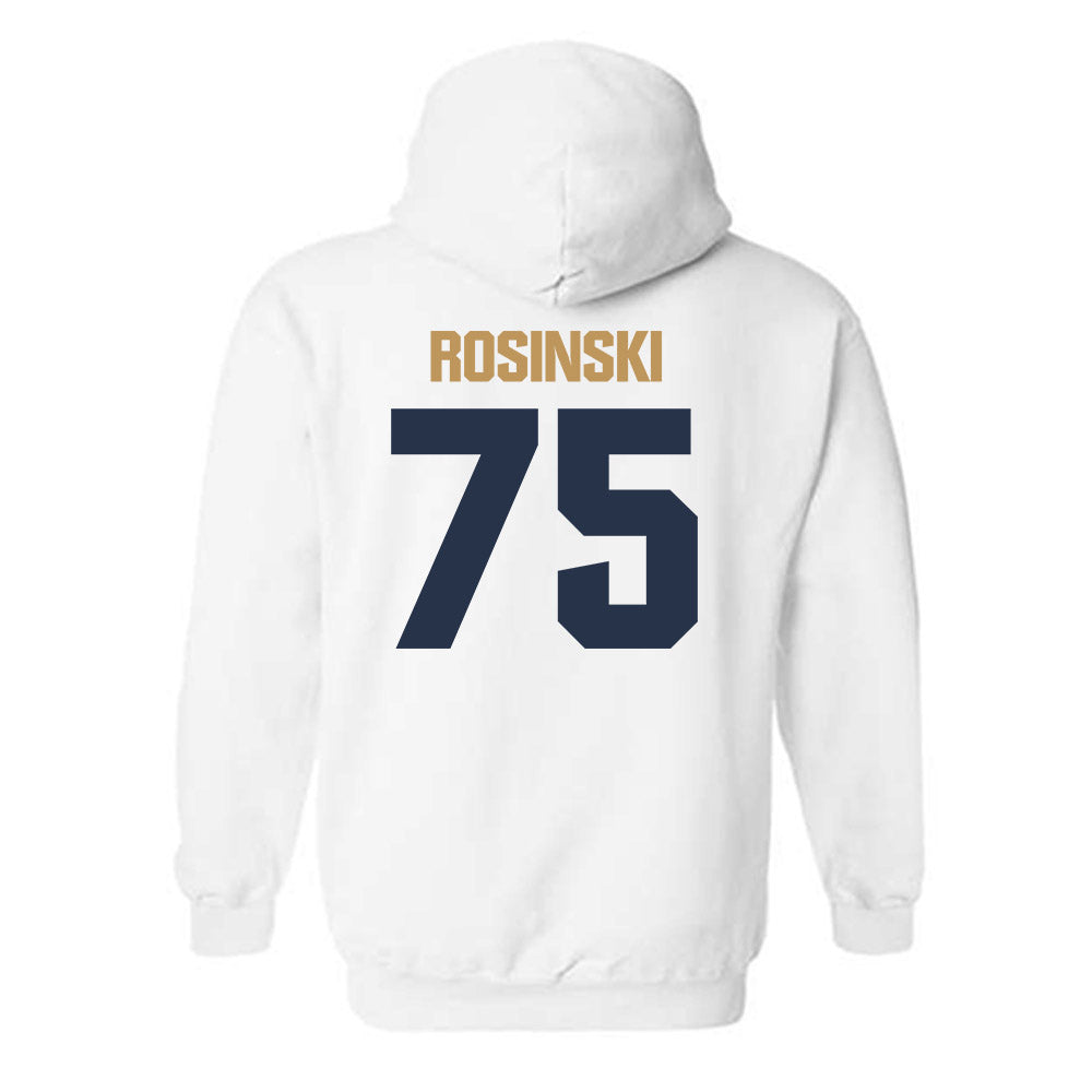 Georgia Tech - NCAA Football : Andrew Rosinski - Classic Shersey Hooded Sweatshirt-1