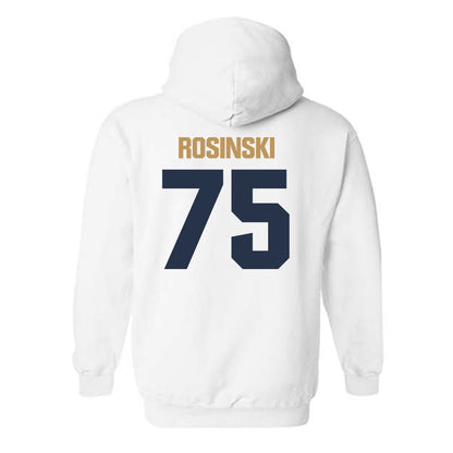 Georgia Tech - NCAA Football : Andrew Rosinski - Classic Shersey Hooded Sweatshirt-1