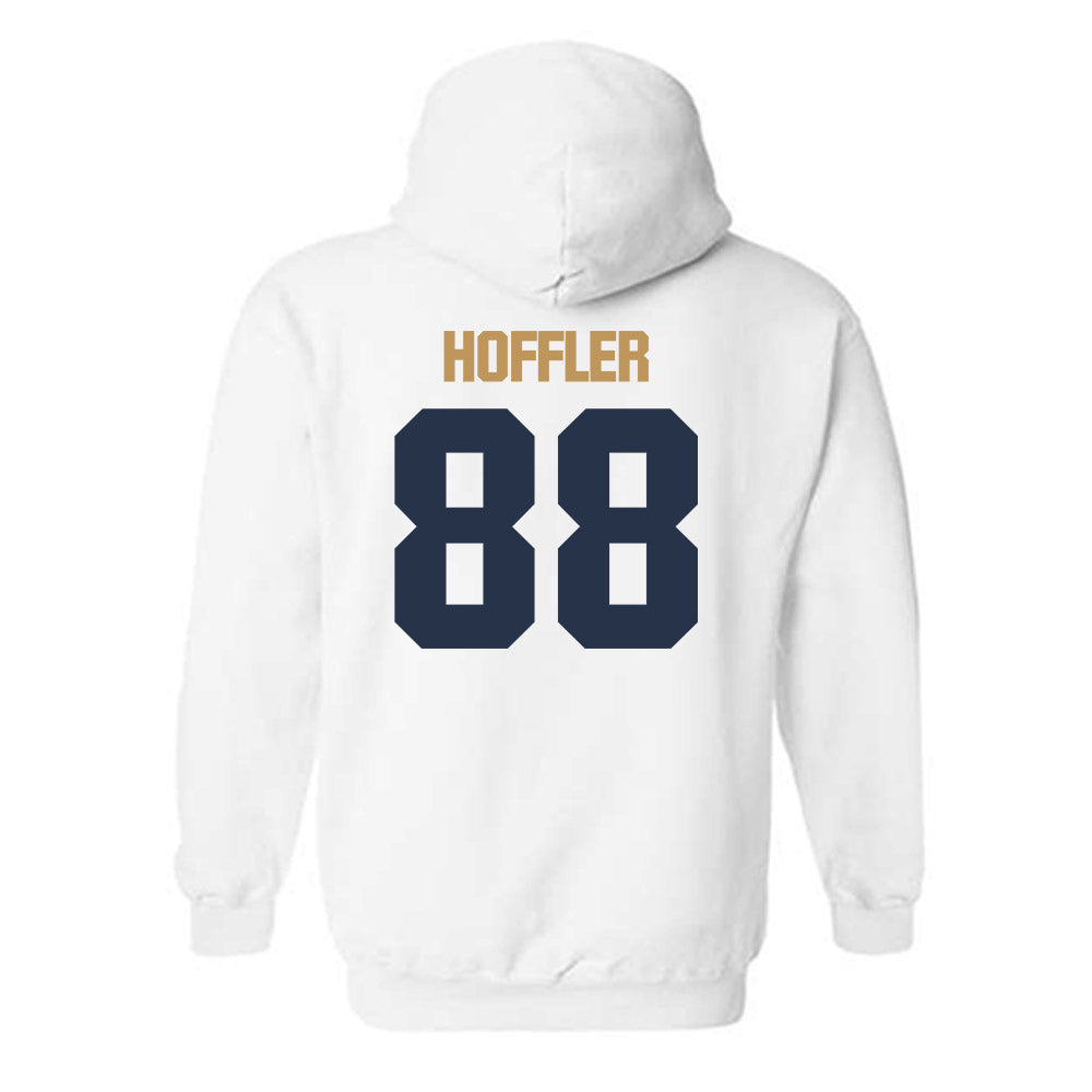 Georgia Tech - NCAA Football : A.J. Hoffler - Classic Shersey Hooded Sweatshirt-1