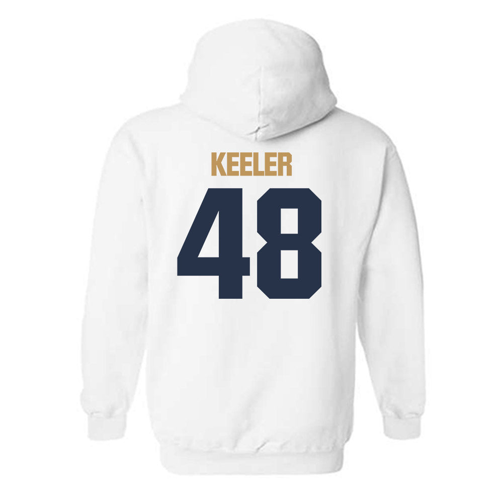 Georgia Tech - NCAA Football : Cal Keeler - Classic Shersey Hooded Sweatshirt-1