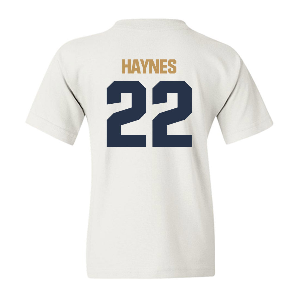 Georgia Tech - NCAA Football : Justice Haynes - Classic Shersey Youth T-Shirt-1