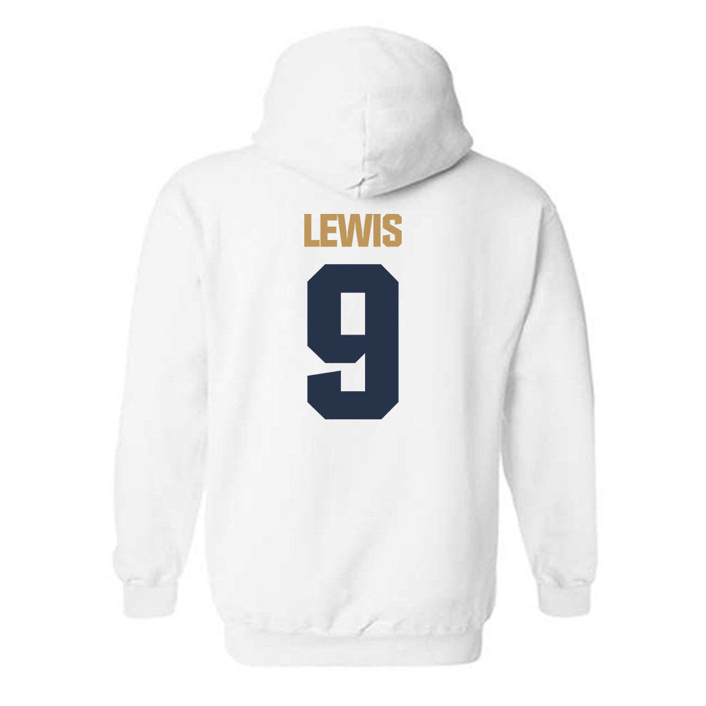 Georgia Tech - NCAA Baseball : Coleman Lewis - Classic Shersey Hooded Sweatshirt-1