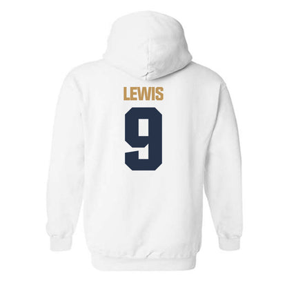 Georgia Tech - NCAA Baseball : Coleman Lewis - Classic Shersey Hooded Sweatshirt-1