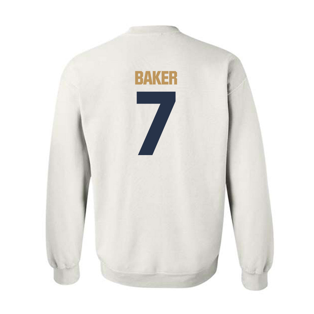 Georgia Tech - NCAA Baseball : Will Baker - Classic Shersey Crewneck Sweatshirt-1