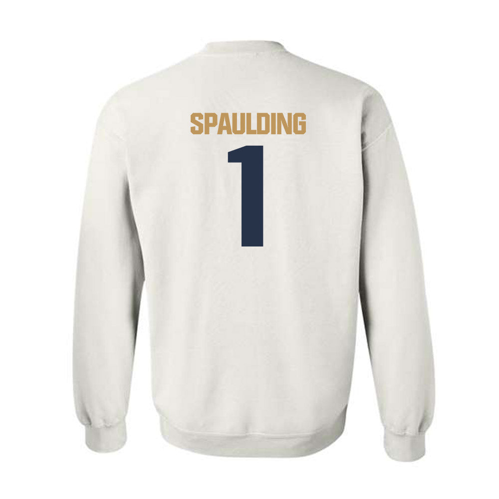 Georgia Tech - NCAA Football : Cayman Spaulding - Classic Shersey Crewneck Sweatshirt-1